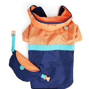 Colorful Pet Raincoat with Matching Pouch